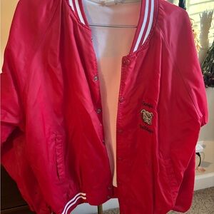 Vintage bulldogs bomber jacket